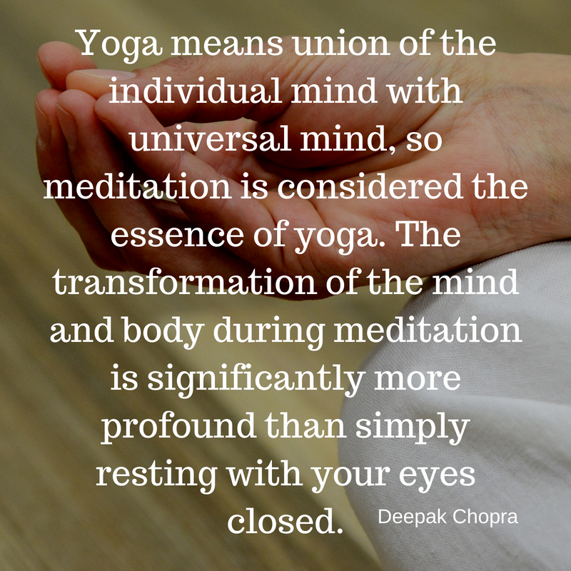 A View On Yoga And Meditation