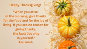 The Uplifting Power Of Gratitude - Happy Thanksgiving !