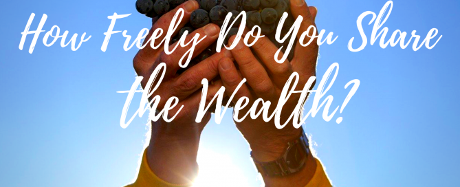 How Freely Do You Share the Wealth?